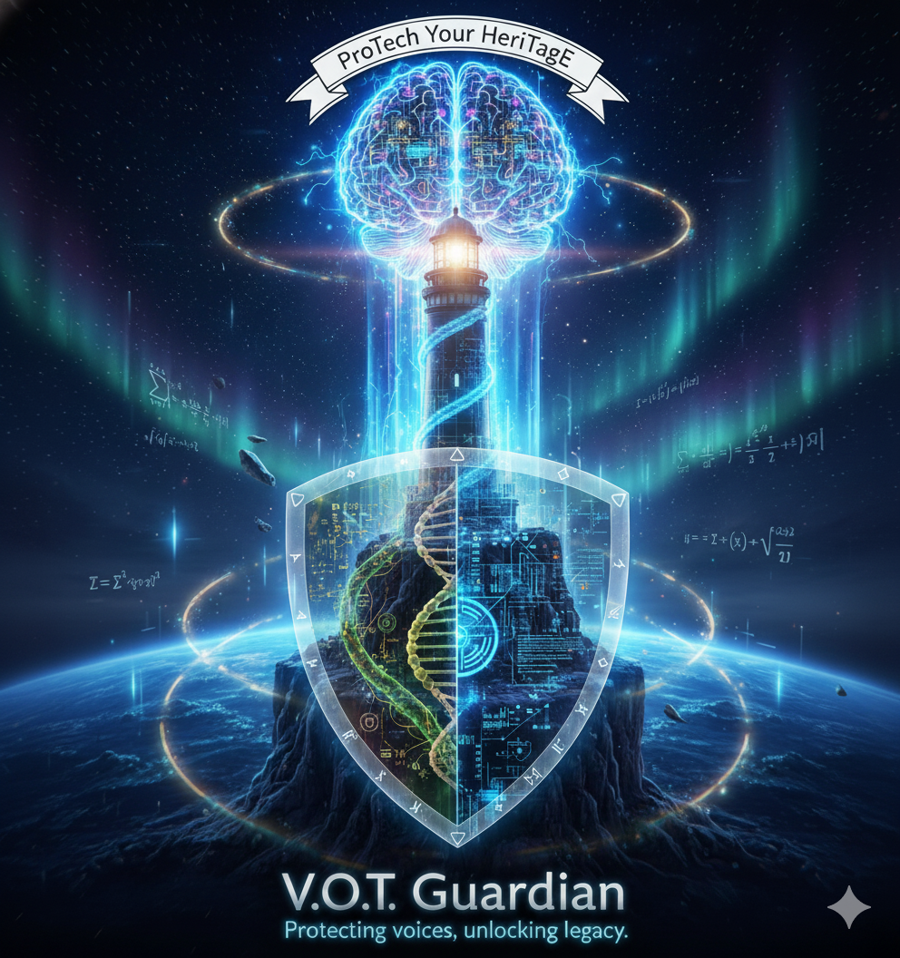 V.O.T Guardian light logo